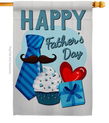 Happy Father's Day House Flag | Father's Day, Two Sided, Flags