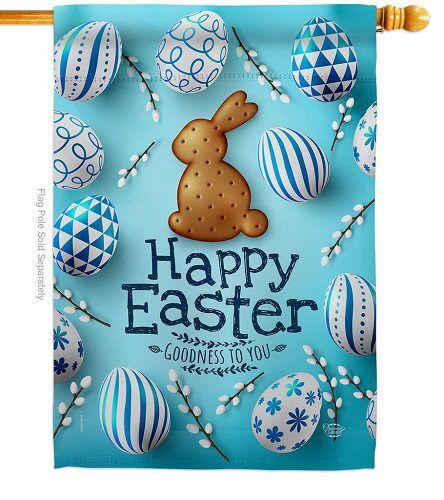 Easter Goodness House Flag | Easter, Double Sided, House Flags