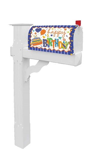 Happy Birthday Party Mailbox Cover | Mailbox, Covers, Wraps