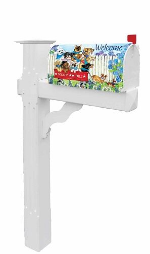 Wagging Tails Mailbox Cover | Mailbox, Covers, Wraps