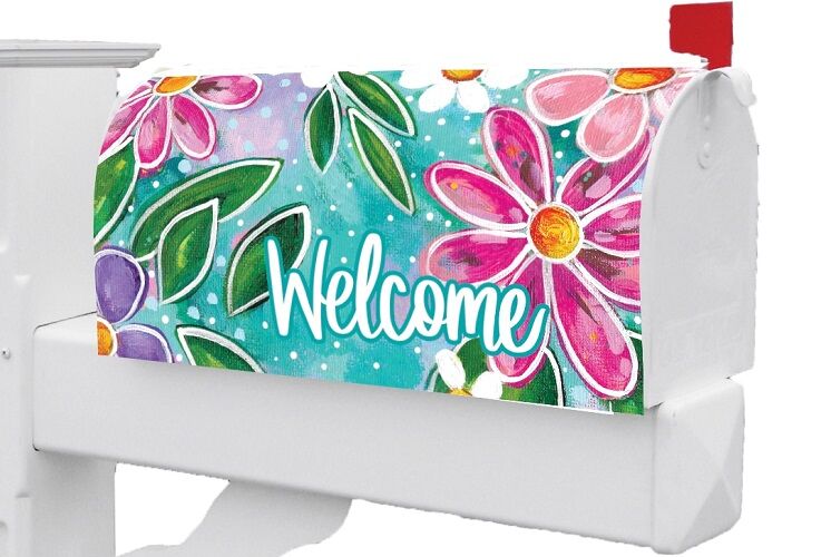 Fantastic Flowers Mailbox Cover | Mailbox Wraps | Mailbox Covers