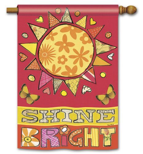 Sunshine House Flag | Inspirational, Summer, Yard, House, Flags