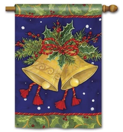 Christmas Bells House Flag | Christmas, Outdoor, House, Flags