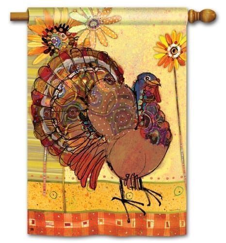 Trendy Tom House Flag | Thanksgiving, Yard, Outdoor, House, Flag