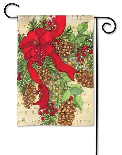 Holiday Swag Garden Flag | Christmas, Winter, Garden, Flags