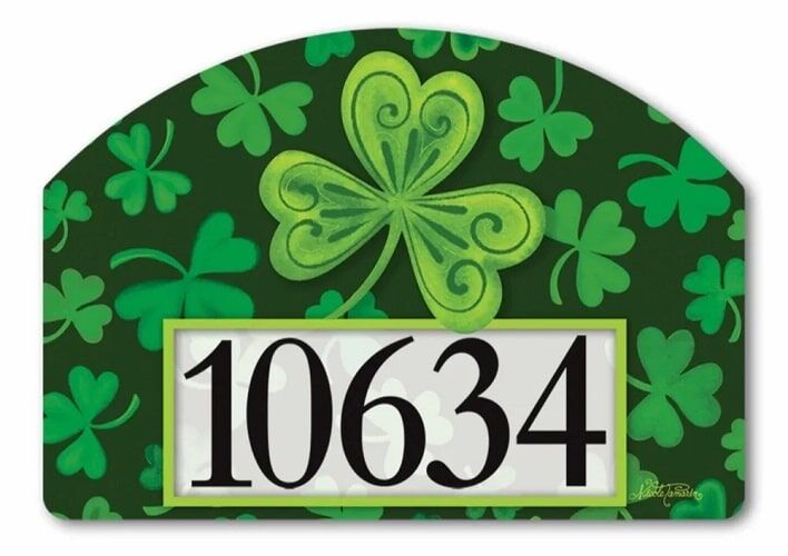 Shamrock Time Yard Sign | Address Plaques | Yard Signs