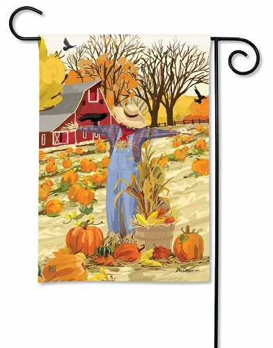 Harvest Scarecrow Garden Flag | Fall, Decorative, Garden, Flags