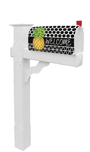 Bold Pineapple Mailbox Cover | Mailbox Covers | Mailbox Wraps