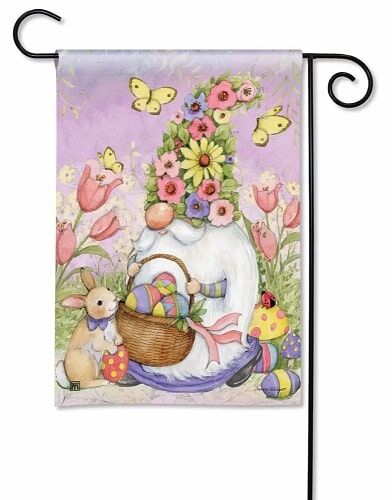 Easter Gnome Garden Flag | Easter, Decorative, Garden, Flags