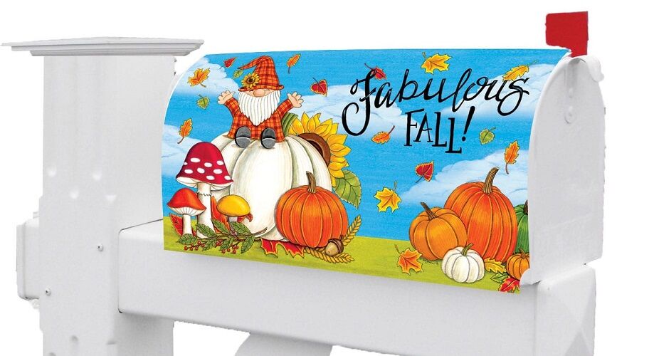 Fabulous Fall Mailbox Cover | Mailbox Covers | Mailbox Wraps