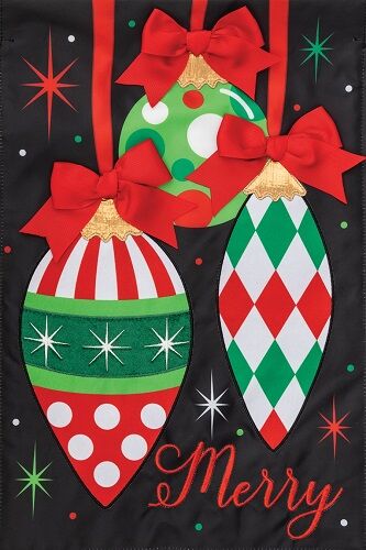 Ornaments Flag | Applique Flags | Christmas Flags | Cool Flags