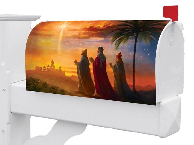 Wise Men Mailbox Cover | Mailbox Covers | Mailbox Wraps