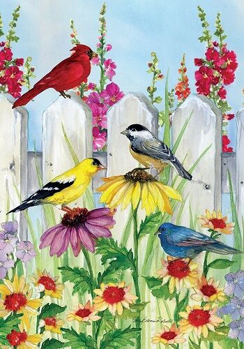 Songbird Fence Flag | Spring Flags | Bird Flags | Summer Flags