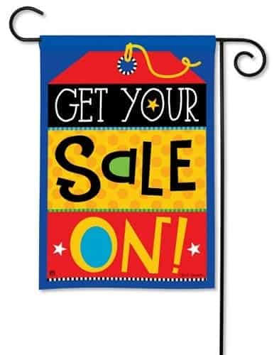 Get Your Sale On Garden Flag | Decorative, Yard, Garden, Flags