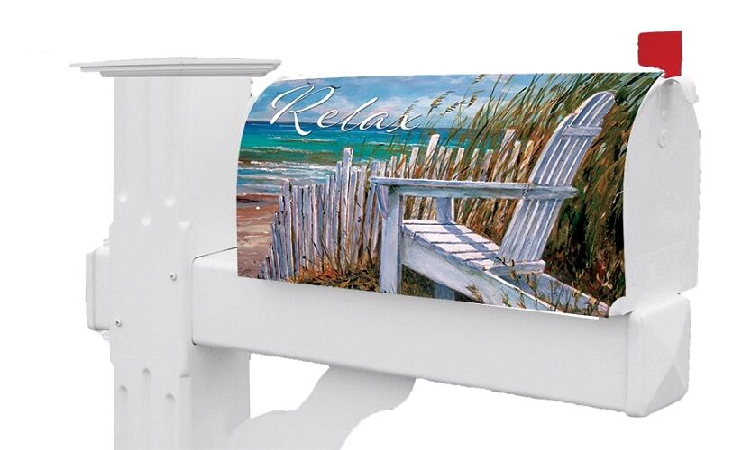 Beach Fence Mailbox Cover | Mailbox Covers | Mailbox Wraps