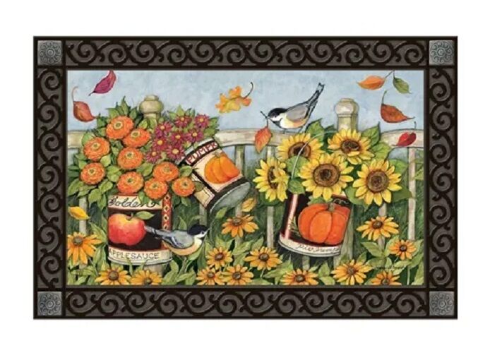 Left for the Birds Doormat | MatMates | Decorative Doormats