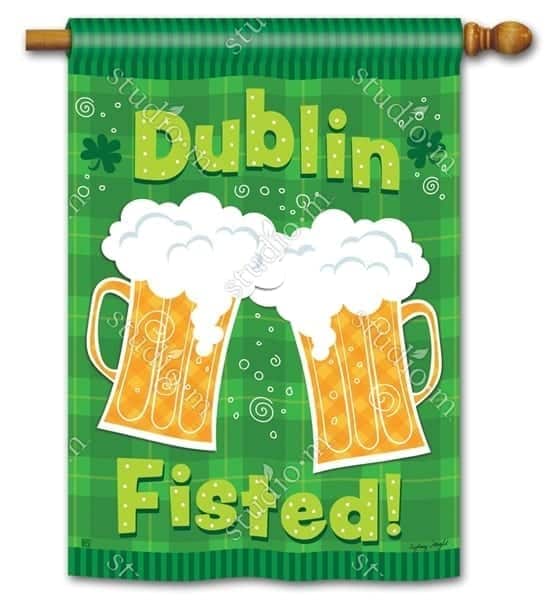 Dublin Fisted House Flag | St. Patrick's Day, Outdoor, House, Flags