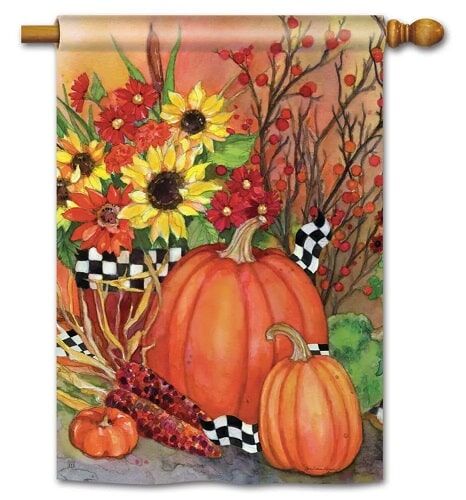 Ready For Fall House Flag | Fall Flags | House Flags | Yard Flags