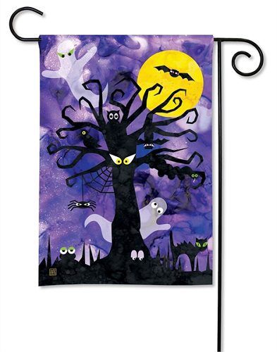 Spooky Tree Garden Flag | Halloween, Decorative, Garden, Flags