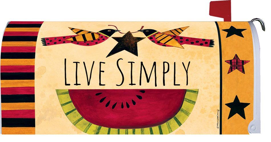 Live Simply Mailbox Cover | Mailbox Covers | Mailbox Wraps