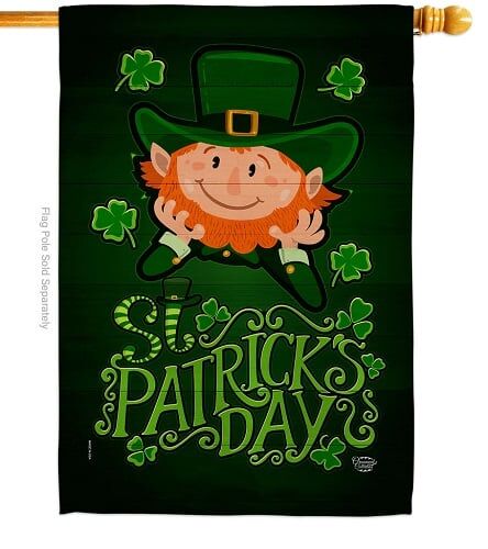 Lucky Leprechaun House Flag | St. Patrick's Day, House, Flags