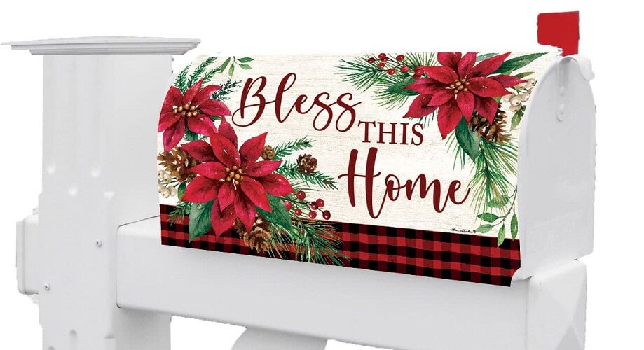 Bless This Home Mailbox Cover | Mailbox Covers | MailWrap