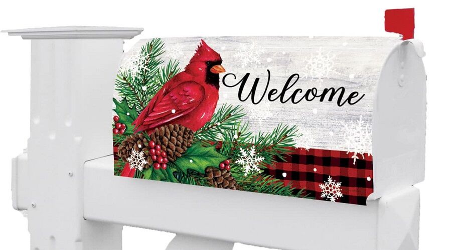 Proud Cardinal Mailbox Cover | Mailbox Covers | MailWraps