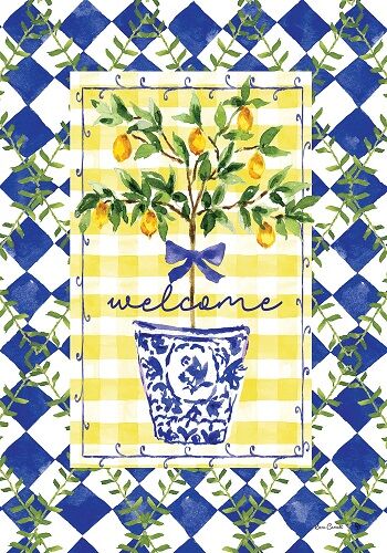 Lemon Tree Flag | Spring Flags | Welcome Flags | Two Sided Flags