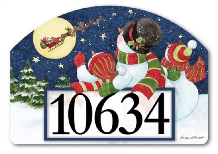 Santa Trackers Yard Sign | Address Plaques | Yard Signs