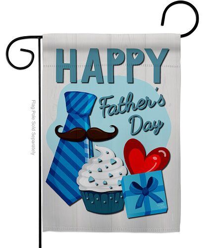 Happy Father's Day Garden Flag | Father's Day, Garden, Flags