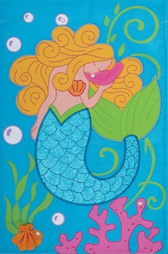 Mermaid Glitter Flag | Applique, Summer, Cool, Garden, Flags