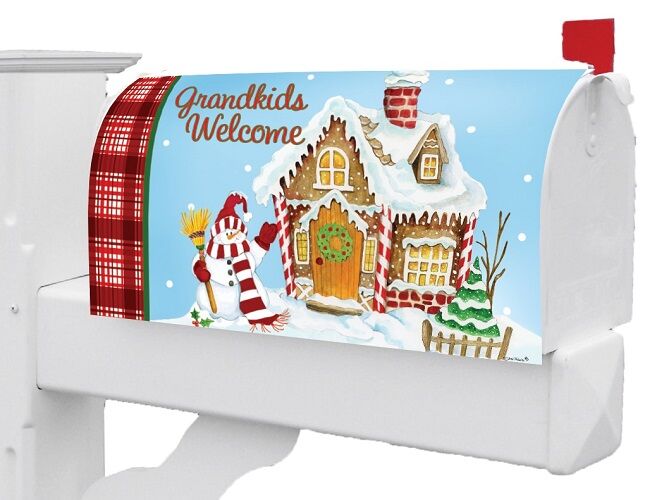 Grandkids Welcome Mailbox Cover | Mailbox Covers | MailWraps